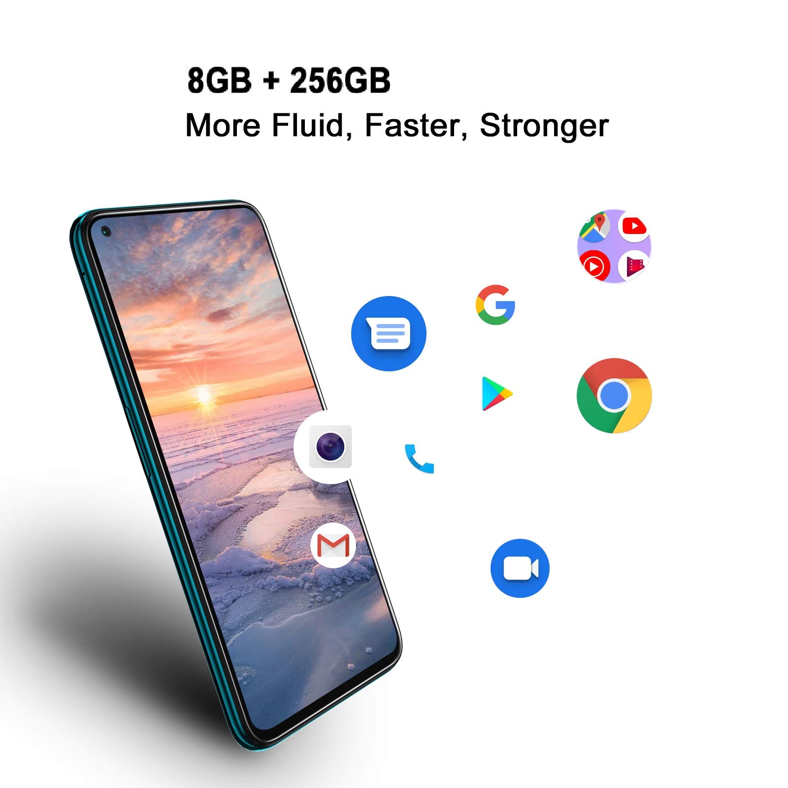 Amazon.com: CUBOT Unlocked Cell Phones 8GB RAM+256GB, X30 6.4